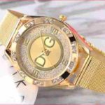 Złoty zegarek Damski